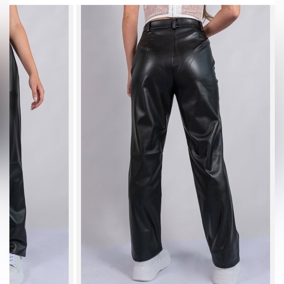 STEVE MADDEN Mercer Vegan Leather Pant - Picture 4 of 8